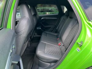Audi RS3 Backseat