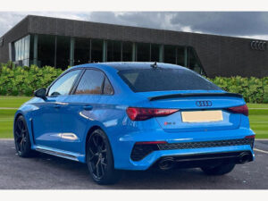 Audi RS3 Backview (blue color)