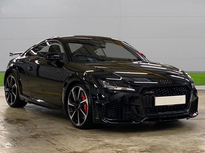 Audi TT ready for chauffeur hire services.