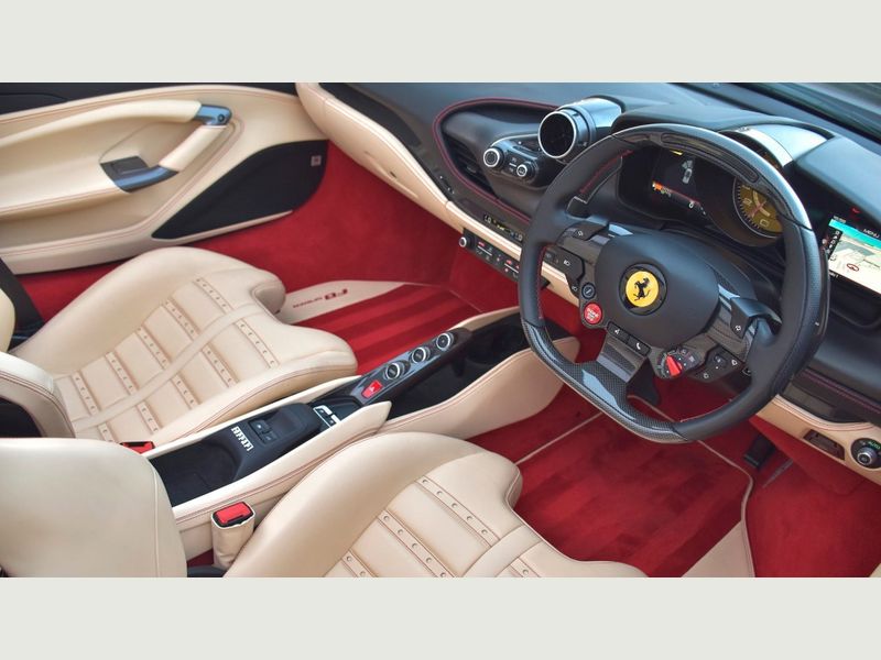Renting a Ferrari F8 Spider for a special day