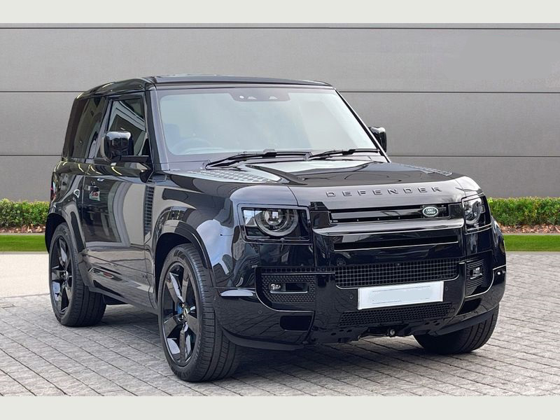 Luxurious interior of the Land Rover Defender 90