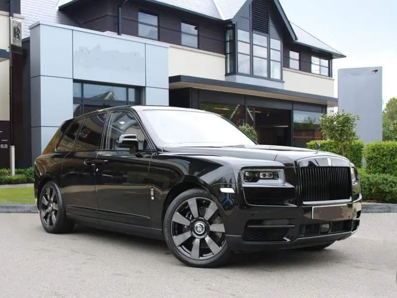 Luxurious Rolls Royce Cullinan SUV available for rental